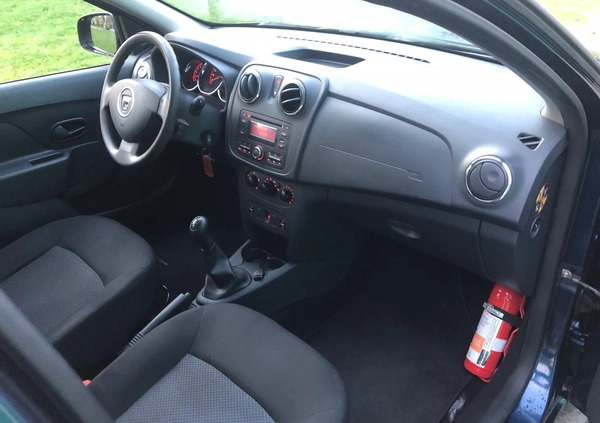 Dacia Sandero cena 21700 przebieg: 95000, rok produkcji 2016 z Siemiatycze małe 211